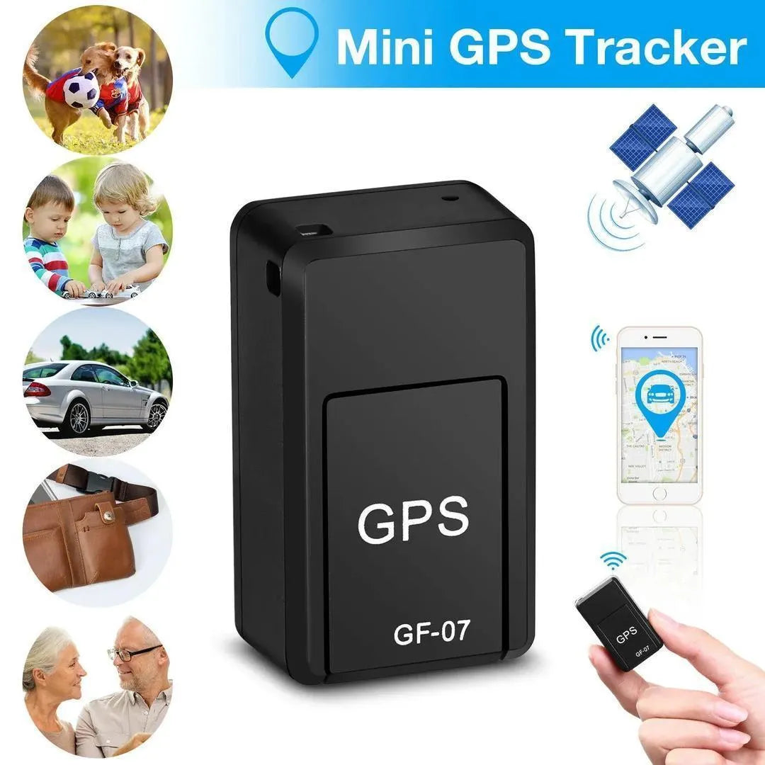 GPS Tracker device black small ABS plastic
