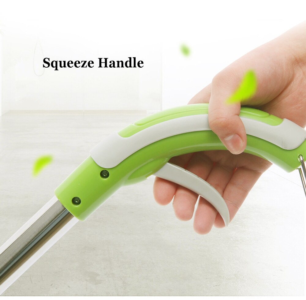Household Flat Floor Mop Micro Fiber Spray Mop Cleaner Water Spraying Flat Mop Head Home Cleaning Tool