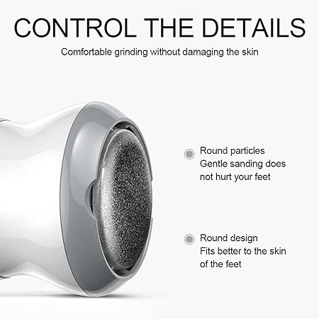Rechargeable Electric Pedicure Machine | Callus Remover & Foot Scrubber