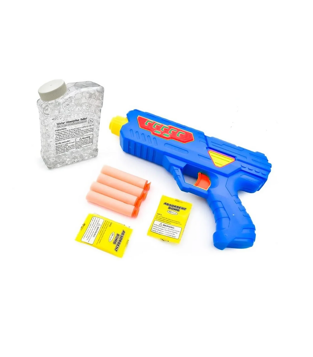 2-in-1 Kids Toy Gun | Soft Dart & Water Ball Shooter | Safe Non-Toxic Summer Toy