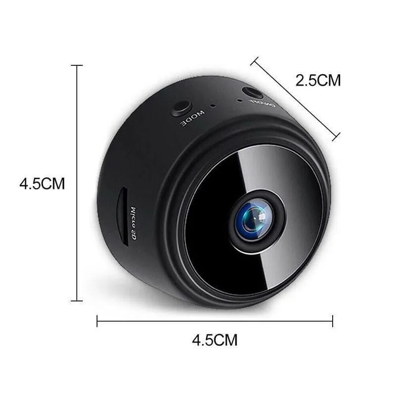 1080p Wireless Surveillance Camera Black 30m Range